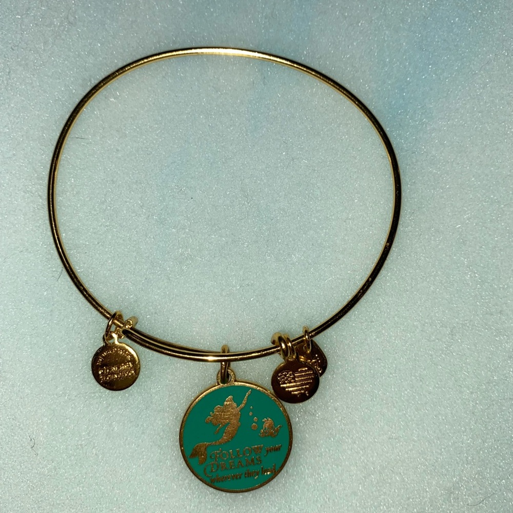 Alex and ani disney ariel bracelet
